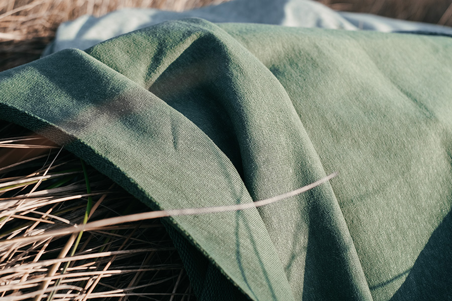 Natural hemp knitted fabric