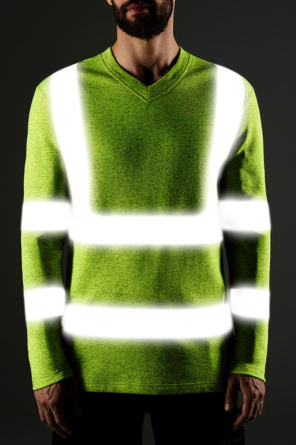 High visibility clothing